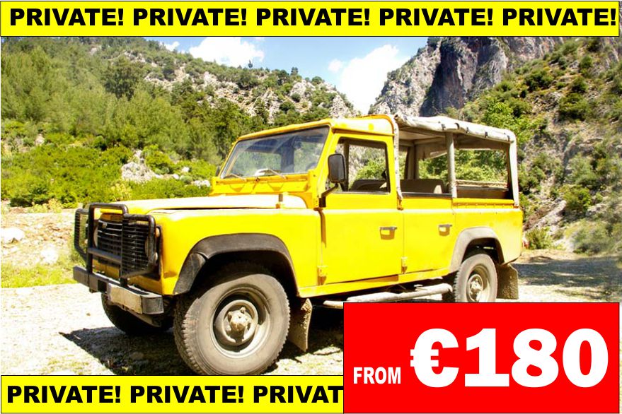 Bodrum Private Jeep Safari