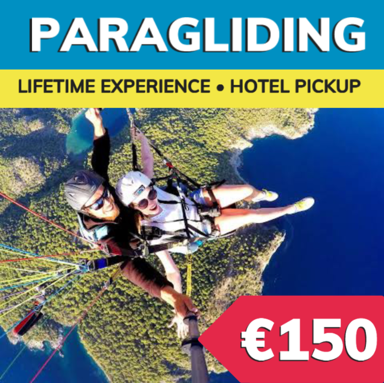 Bodrum Paragliding Tour