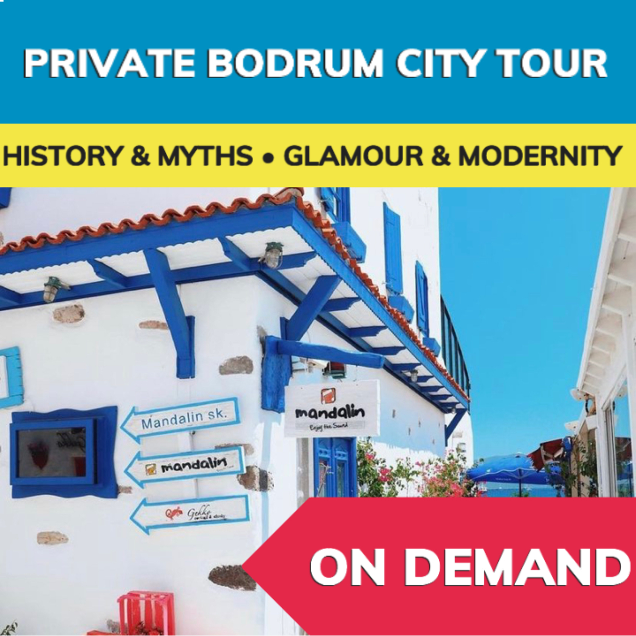 Bodrum City + Boat Tour
