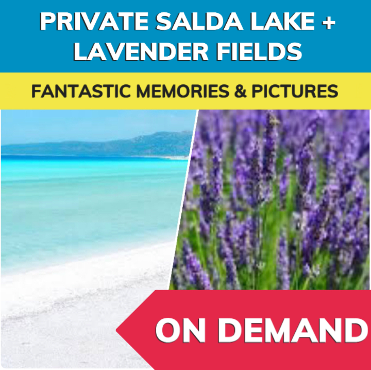 Private Salda Lake & Lavender Fields Tour from Bodrum Private Salda Lake & Lavender Fields Tour from Bodrum
