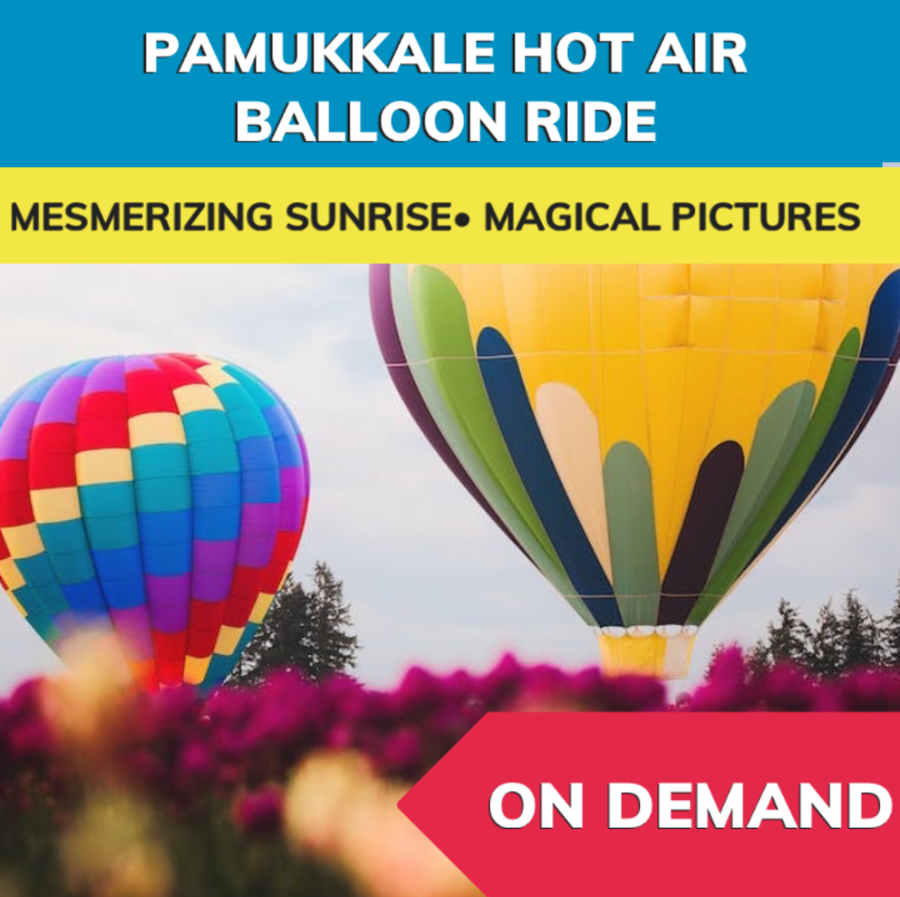 Pamukkale Hot Air Balloon Ride Tour from Bodrum Pamukkale Hot Air Balloon Ride Tour from Bodrum