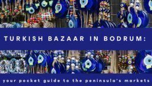 Turkish bazaar in Bodrum